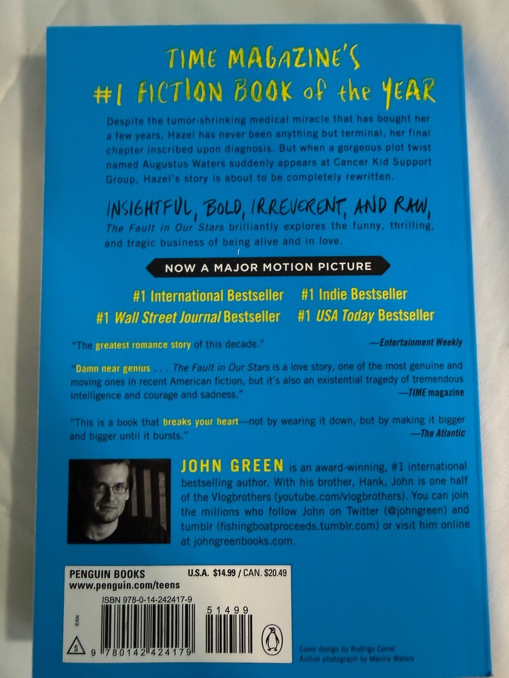 The Fault in Our Stars Middle School Book - Picture 2 of 2